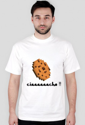 Koszulka biała ciacho dla chłopca !