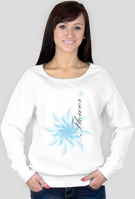 Bluza damska - Flower