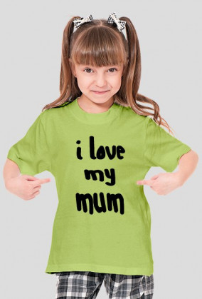 koszulka "i love my mum"