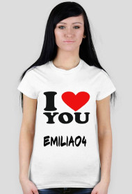 Koszulka Biała ze mną i MinecraftTusią