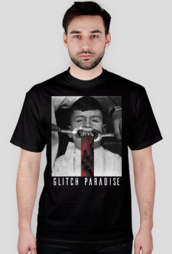 GLITCH PARADISE - black