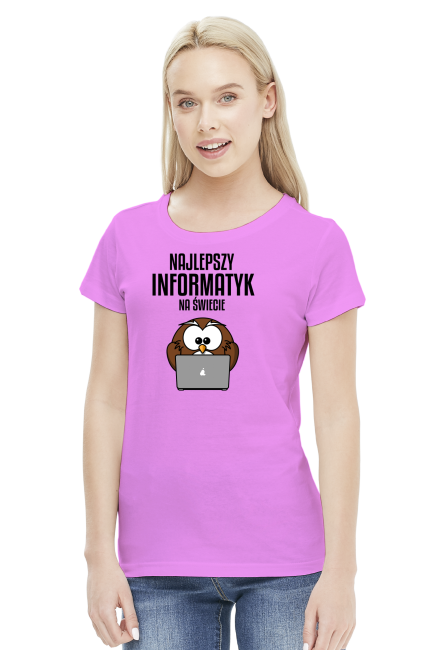 Najlepszy informatyk na świecie - koszulka dla informatyka