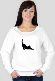 bluza z kotkiem