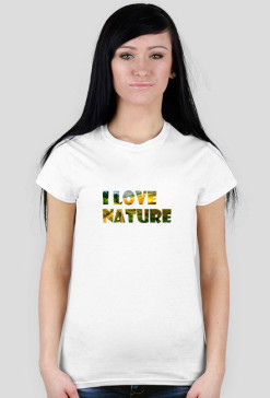I  love nature 2 - damska różne kolory