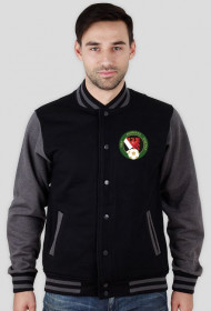 Rominta Gołdap pasy biało zielone bluza BASE