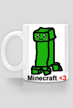 Kubek + Creeper + Minecraft <3