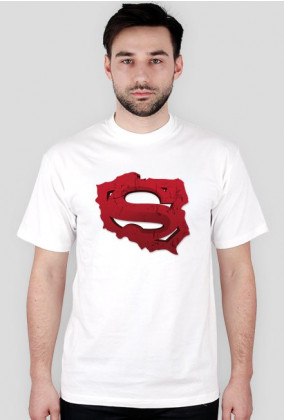 Koszulka patriotyczna - Super Polska Superman
