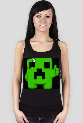 Minecraft creeper koszulka