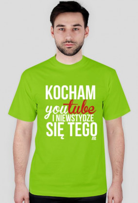 Kocham YouTube Czarna #MadeInMaszo