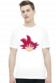 Dragon Ball Goku SSJ GOD - t-shirt męski