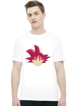 Dragon Ball Goku SSJ GOD - t-shirt męski