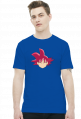 Dragon Ball Goku SSJ GOD - t-shirt męski