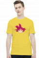 Dragon Ball Goku SSJ GOD - t-shirt męski