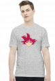 Dragon Ball Goku SSJ GOD - t-shirt męski