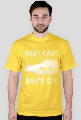 KEEP CALM and VAPE ON *koszulka*