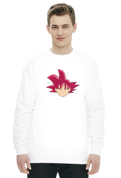 Dragon Ball Goku SSJ GOD - bluza męska bez kaptura