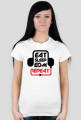Eat Sleep EDM Repeat (Biała)