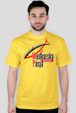Koszulka męska - żółta