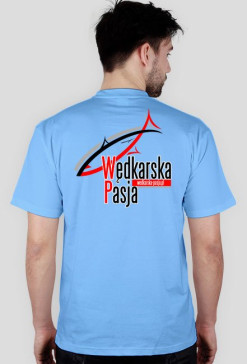 Koszulka męska - niebieska