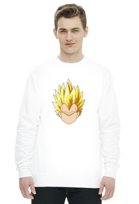 Dragon Ball Vegeta SSJ - bluza męska bez kaptura