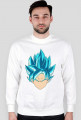 Dragon Ball Goku Super Sayian Blue - bluza męska bez kaptura