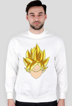 Dragon Ball Goku SSJ - bluza męska bez kaptura