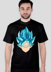 Dragon Ball Goku Super Sayian Blue - t-shirt męski