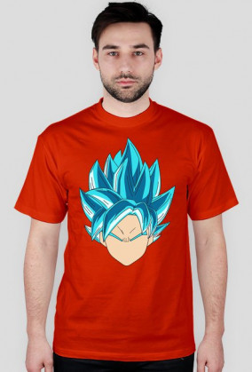 Dragon Ball Goku Super Sayian Blue - t-shirt męski