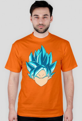 Dragon Ball Goku Super Sayian Blue - t-shirt męski