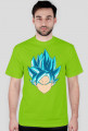 Dragon Ball Goku Super Sayian Blue - t-shirt męski