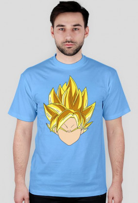 Dragon Ball Goku SSJ - t-shirt męski