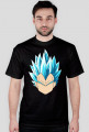 Dragon Ball Vegeta Super Sayian Blue - t-shirt męski