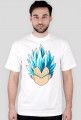 Dragon Ball Vegeta Super Sayian Blue - t-shirt męski