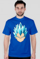 Dragon Ball Vegeta Super Sayian Blue - t-shirt męski