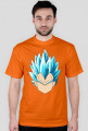 Dragon Ball Vegeta Super Sayian Blue - t-shirt męski