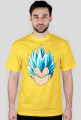 Dragon Ball Vegeta Super Sayian Blue - t-shirt męski