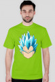 Dragon Ball Vegeta Super Sayian Blue - t-shirt męski