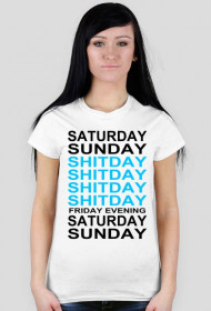 ShitDay-White/Blue [W]