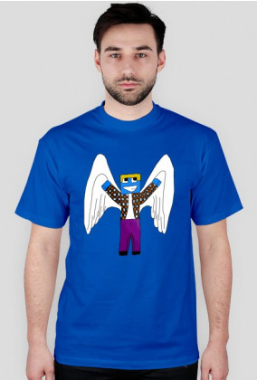 Koszulka - Buka Anioł - Niebieska