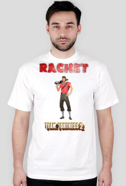 Koszulka Meska Biala TF2