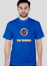 Koszulka Meska Niebieska Technik TF2
