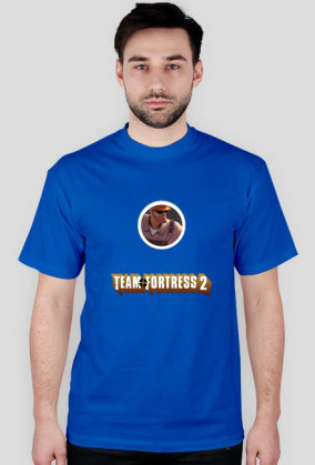 Koszulka Meska Niebieska Technik TF2