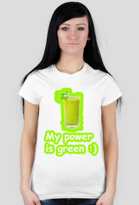 My power is green