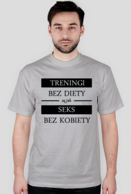 Koszulka(S) TRENINGI BEZ