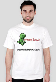Koszulka Biała - Jestem Adminem