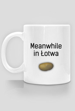Zimniok - Meanwhile in Łotwa - kubek