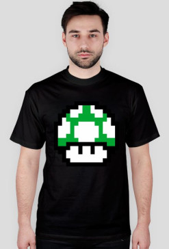 1up Mushroom (Black)