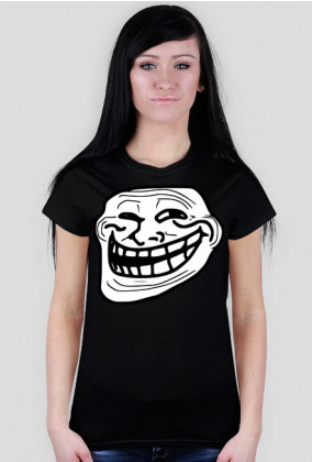 Koszulka damska Troll face