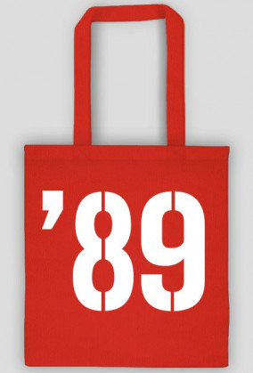 Torba '89 czarna / czerwona