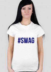 Koszulka z napisem #Swag